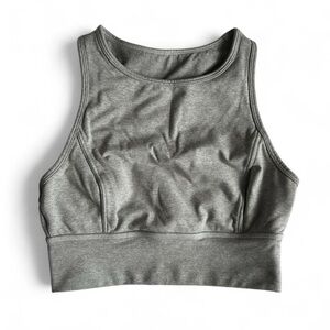 Joy Lab Light Grey Longline Sports Bra